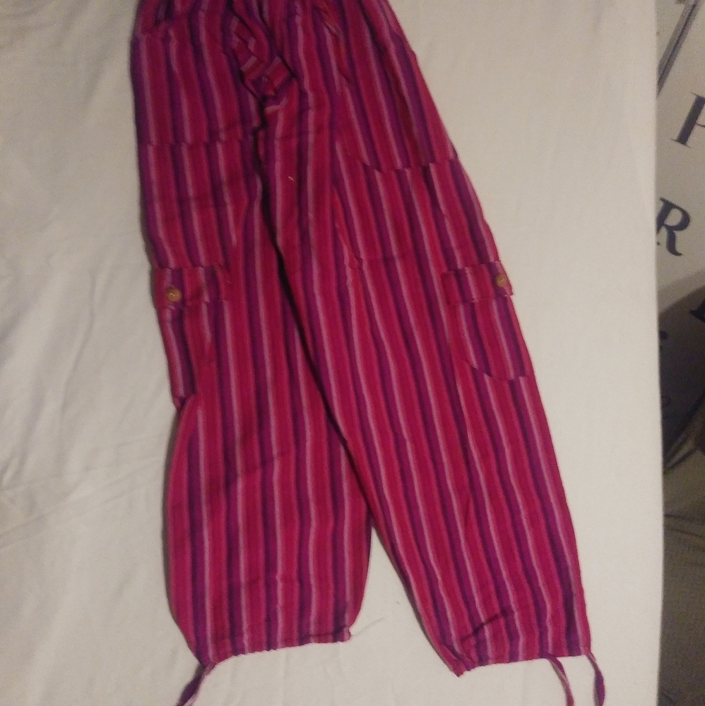 Pink Hippie Pants